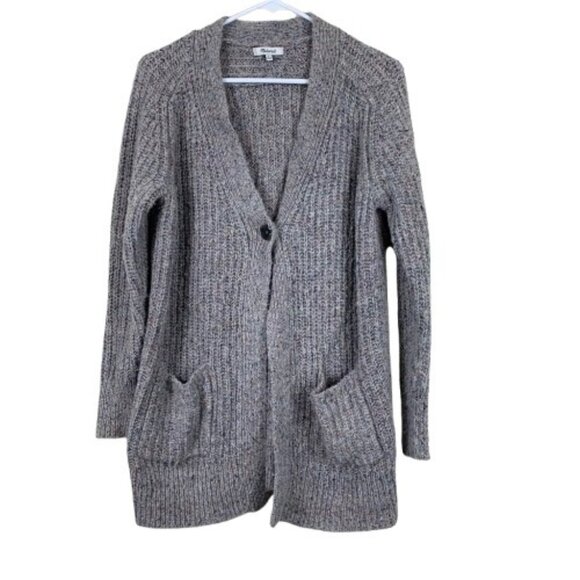 Madewell Wool/Silk Blend Cardigan Sweater Size Small - Picture 1 of 7